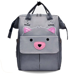 Easy to Carry Diaper Bag for Mother (Bear Grey)