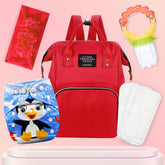 Baby Care Accessories Cloth Diaper, Inserts, Diaper Bag, Headbands, Nibbler (Set of 5)