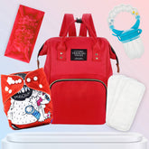 Baby Care Accessories Cloth Diaper, Inserts, Diaper Bag, Headbands, Nibbler (Set of 5)