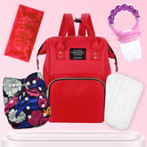 Baby Care Accessories Cloth Diaper, Inserts, Diaper Bag, Headbands, Nibbler (Set of 5)