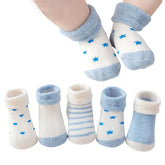 Baby Socks Soft and Anti-Slip Infant Socks (Pack of 5)