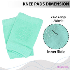 Baby Crawling Anti-Slip Knee pads (Sky)