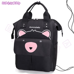 Easy to Carry Diaper Bag for Mother (Bear Black)