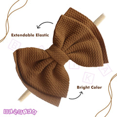Baby Headband for Baby Hair Accessories for infant (Brown)