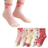 Baby Socks Soft and Anti-Slip Infant Socks (Pack of 5)