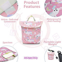 Easy to Carry Diaper Bag for Mother (Powder Horse)