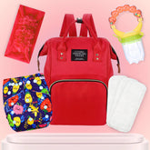 Baby Care Accessories Cloth Diaper, Inserts, Diaper Bag, Headbands, Nibbler (Set of 5)