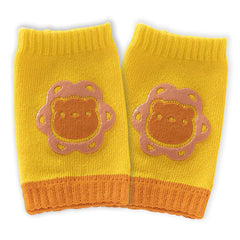 Baby Crawling Anti-Slip Knee pads (Yellow)