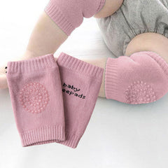 Baby Crawling Anti-Slip Knee pads (Fleshpink)
