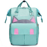 Easy to Carry Diaper Bag for Mother (Kitten Fruit Green)