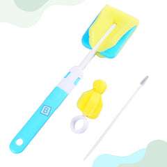 Silicone Baby Milk Bottle Cleaning Brush (Blue)