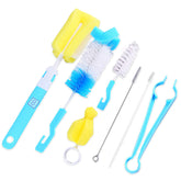Silicone Baby Milk Bottle Cleaning Brush (Light Blue)