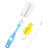 Silicone Baby Milk Bottle Cleaning Brush (Blue)