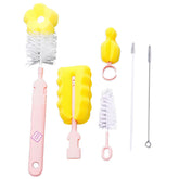 Silicone Baby Milk Bottle Cleaning Brush (Pink)