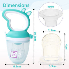 Baby Feeding Fruit Nibbler for Baby (Blue)