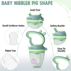 Baby Feeding Fruit Nibbler for Baby (Green)