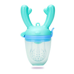 Baby Feeding Fruit Nibbler for Baby (Sky Blue)