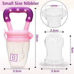Baby Feeding Fruit Nibbler for Baby (Pink)