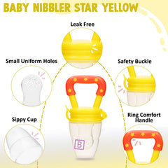 Baby Feeding Fruit Nibbler for Baby (Yellow)