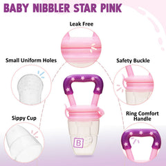Baby Feeding Fruit Nibbler for Baby (Pink)