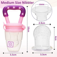 Baby Feeding Fruit Nibbler for Baby (Pink)