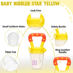 Baby Feeding Fruit Nibbler for Baby (Yellow)