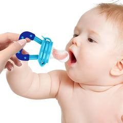 Baby Feeding Fruit Nibbler for Baby (Blue)