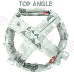 Baby Anty Fall Head Protector Cap (forest Green)