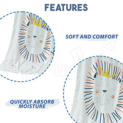 Baby Essential Multipurpose Blanket for Baby (Lion)