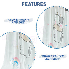 Baby Essential Multipurpose Blanket for Baby (Pink Calf)