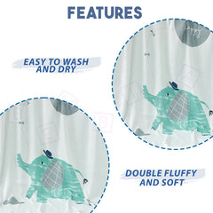 Baby Essential Multipurpose Blanket for Baby (Elephant)