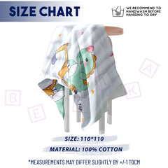 Baby Essential Multipurpose Blanket for Baby (Cute Dinosaur)