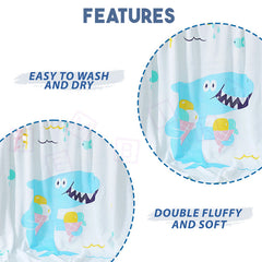 Baby Essential Multipurpose Blanket for Baby (Ice Cream Shark)