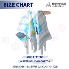 Baby Essential Multipurpose Blanket for Baby (Ice Cream Shark)