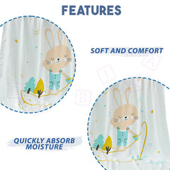 Baby Essential Multipurpose Blanket for Baby (Moon Rabbit)