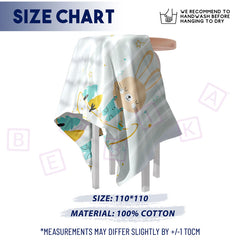 Baby Essential Multipurpose Blanket for Baby (Moon Rabbit)