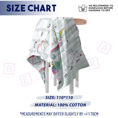 Baby Essential Multipurpose Blanket for Baby (Rainbow Horse)