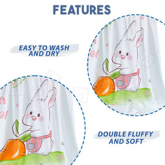 Baby Essential Multipurpose Blanket for Baby (Radish Rabbit)