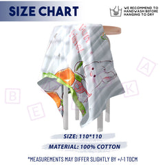Baby Essential Multipurpose Blanket for Baby (Radish Rabbit)