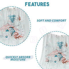 Baby Essential Multipurpose Blanket for Baby (Elephant Circus)