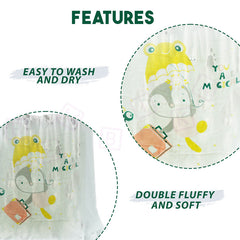 Baby Essential Multipurpose Blanket for Baby (Pure Bamboo Bag Penguin)
