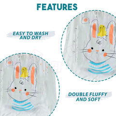 Baby Essential Multipurpose Blanket for Baby (Pure Bamboo Chicken Rabbit)