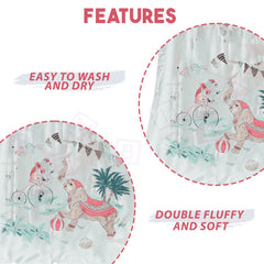 Baby Essential Multipurpose Blanket for Baby (Elephant Ball)