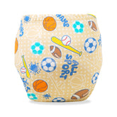 Waterproof Breathable Cotton Potty Training Pants for Babies (Baseball)
