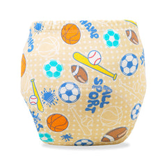 Waterproof Breathable Cotton Potty Training Pants for Babies (Baseball)