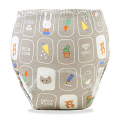 Waterproof Breathable Cotton Potty Training Pants for Babies (Bunny Bear)