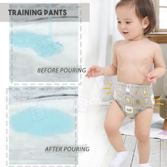 Waterproof Breathable Cotton Potty Training Pants for Babies (Bunny Bear)