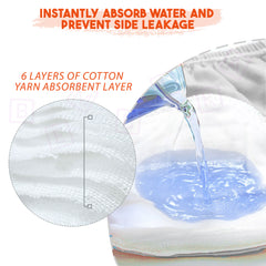 Waterproof Breathable Cotton Potty Training Pants for Babies (Colorful Candy)