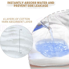 Waterproof Breathable Cotton Potty Training Pants for Babies (Cute Bear)