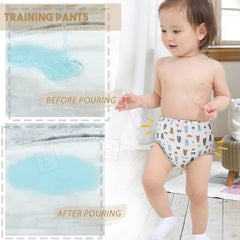 Waterproof Breathable Cotton Potty Training Pants for Babies (Cute Bear)